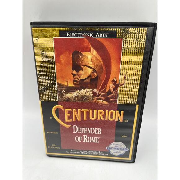 Centurion Defender of Rome Sega Genesis 1991 Complete! Tested & Working! - Picture 1 of 9